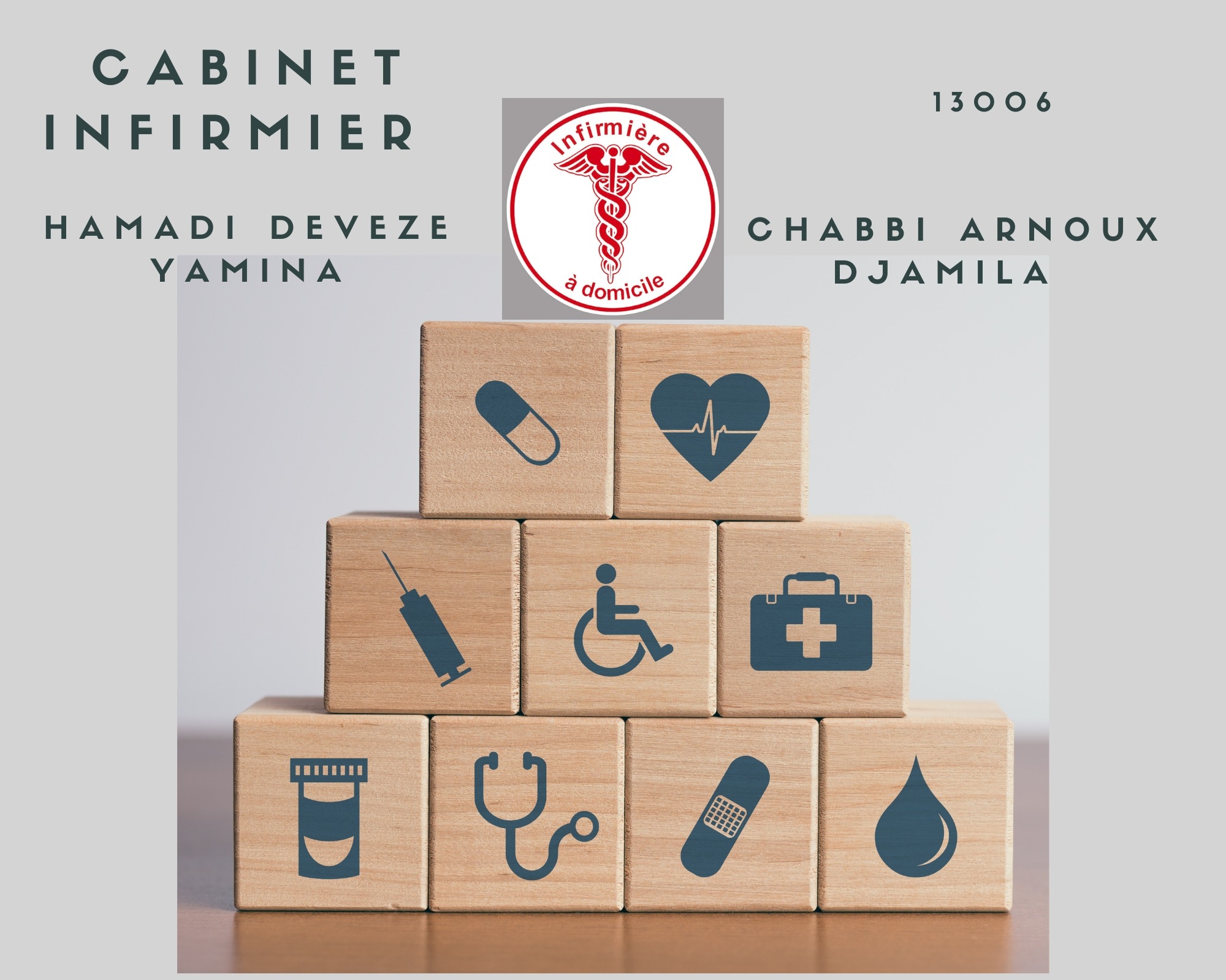 Infirmière à domicile 13006 Marseille